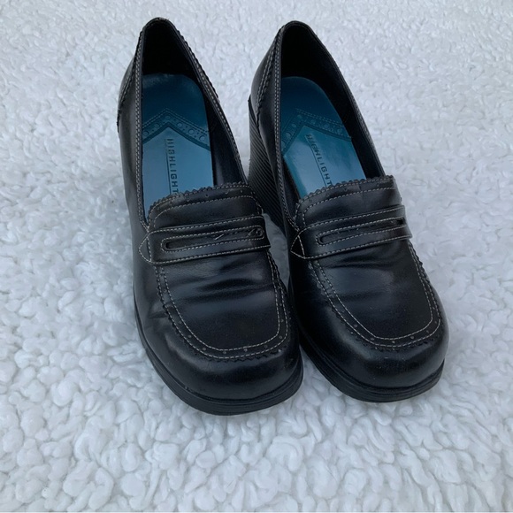 Vintage loafer platforms y2k 2000s 90’s super cute size 9 - Picture 1 of 3